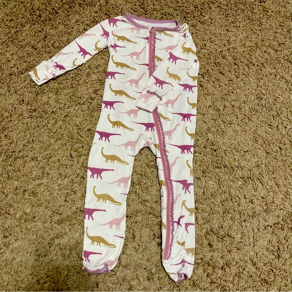 Kicker Pants Ruffle Zip Coverall 18-24 months